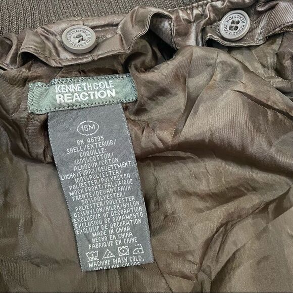 •Kenneth Cole• Brown Corduroy Baby Boy Blazer - Picture 7 of 11